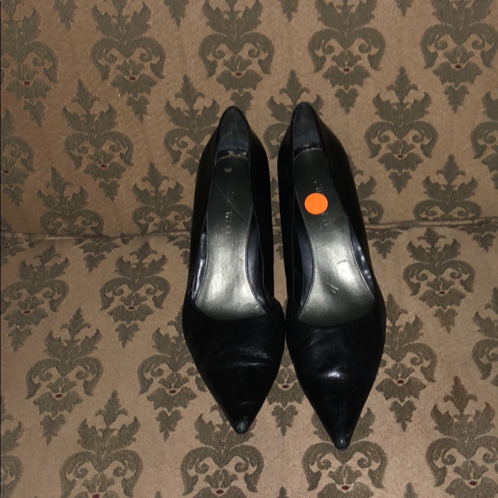 Nine West black pumps sz 7